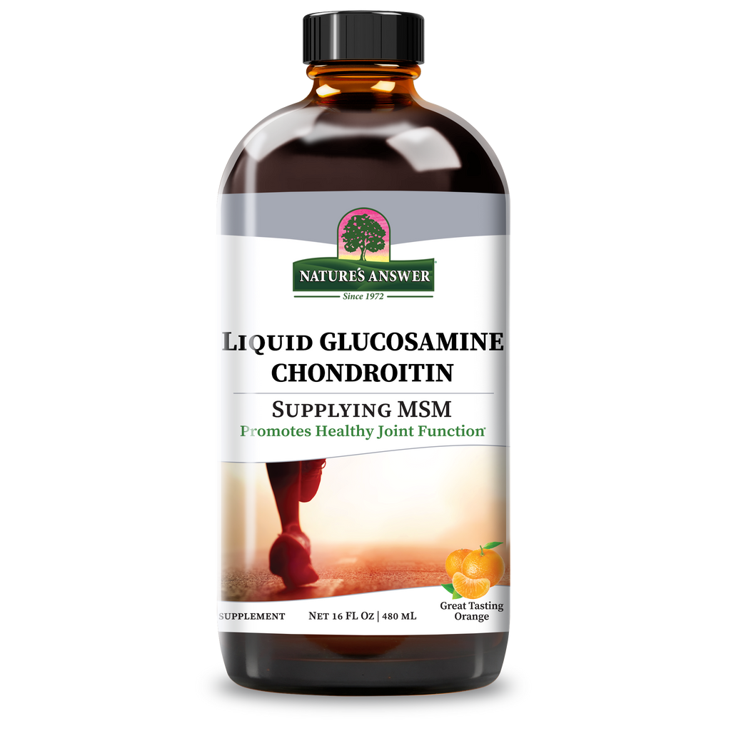 Glucosamine and Chondroitin - Alcohol Free Liquid