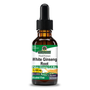 White Ginseng Extract - Alcohol Free Liquid