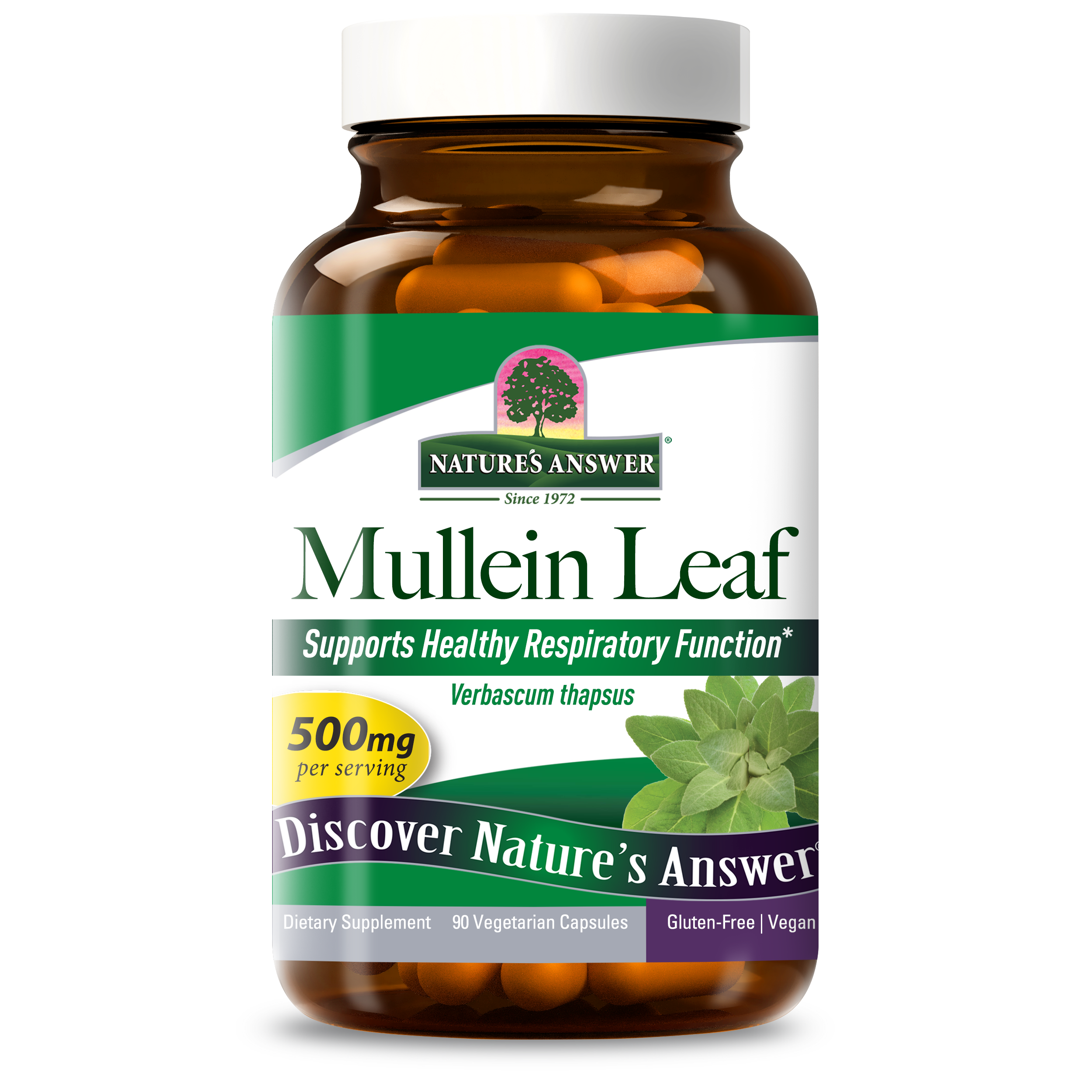 Mullein Leaf - Veggie Capsules