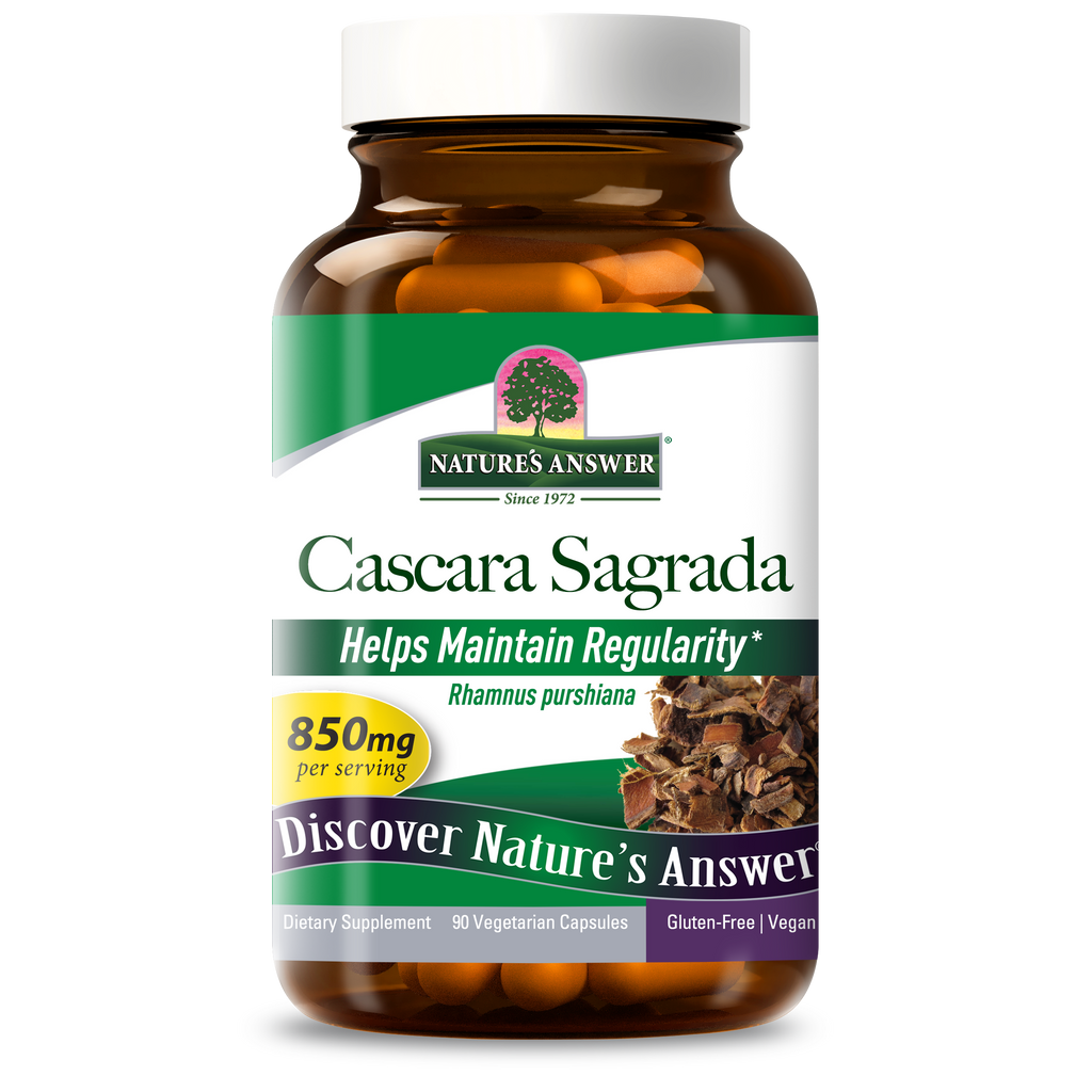 Cascara Sagrada Bark - Veggie Capsules