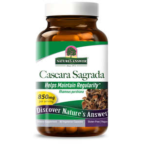 Cascara Sagrada Bark - Veggie Capsules