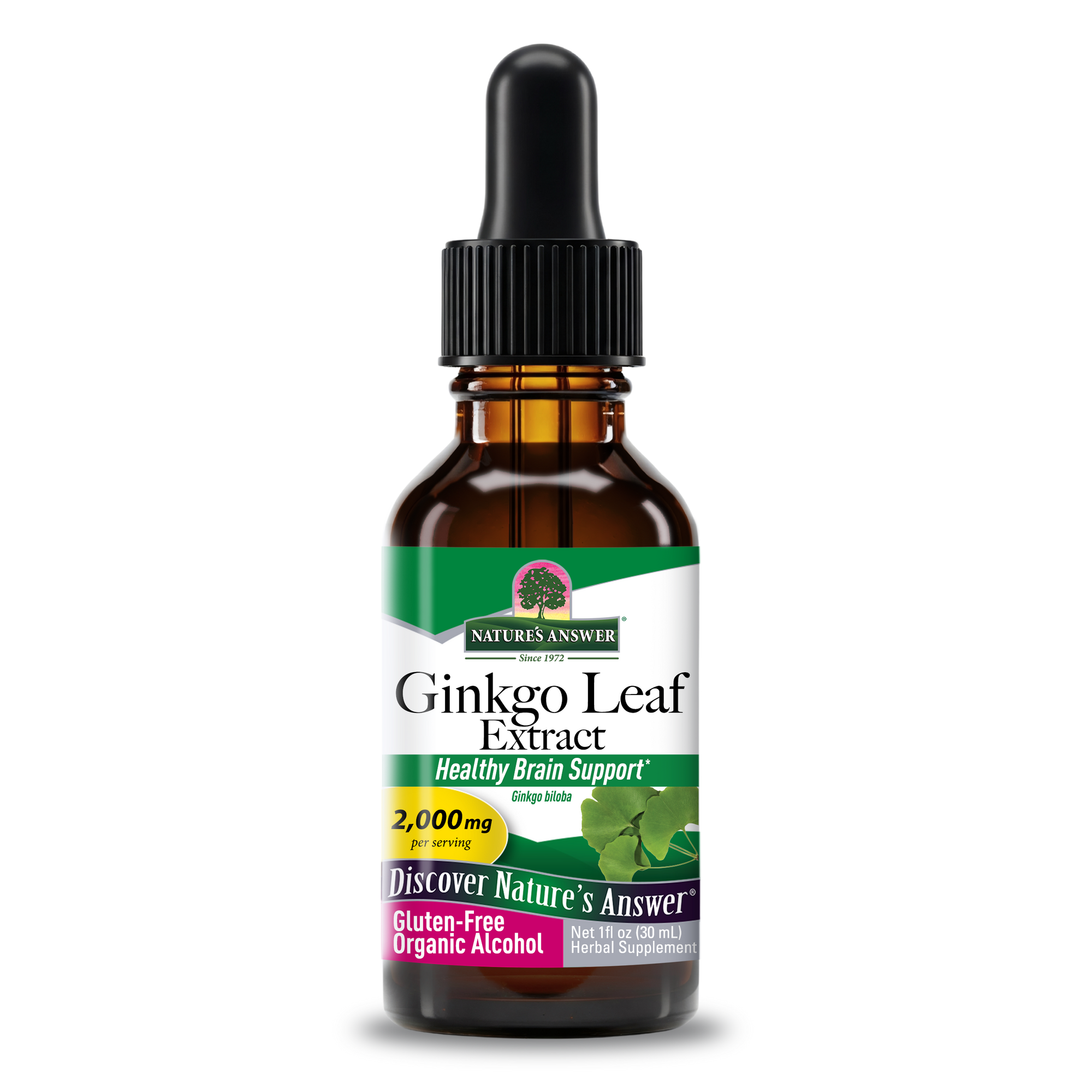 Ginkgo Extract - Low Alcohol Liquid