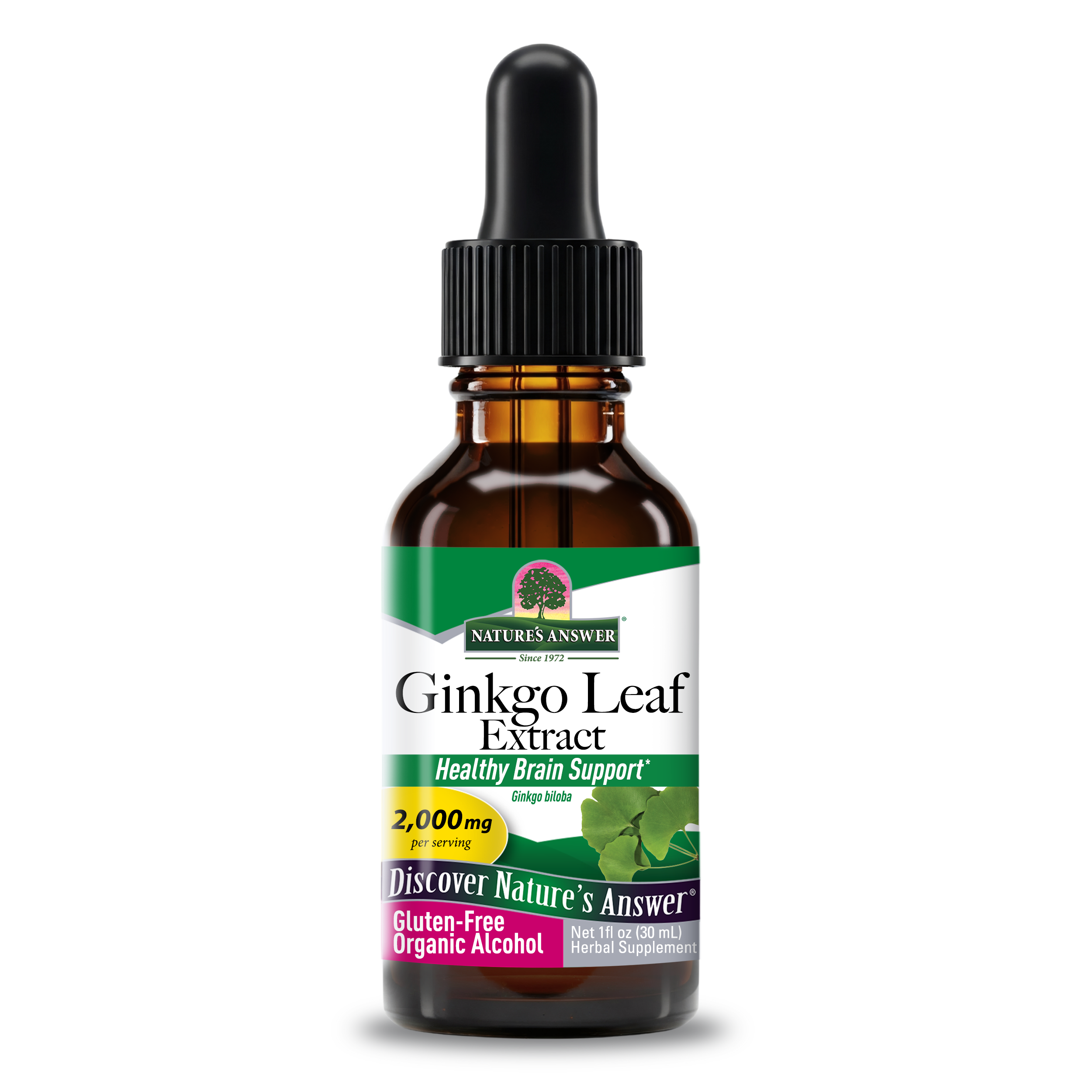 Ginkgo Extract - Low Alcohol Liquid
