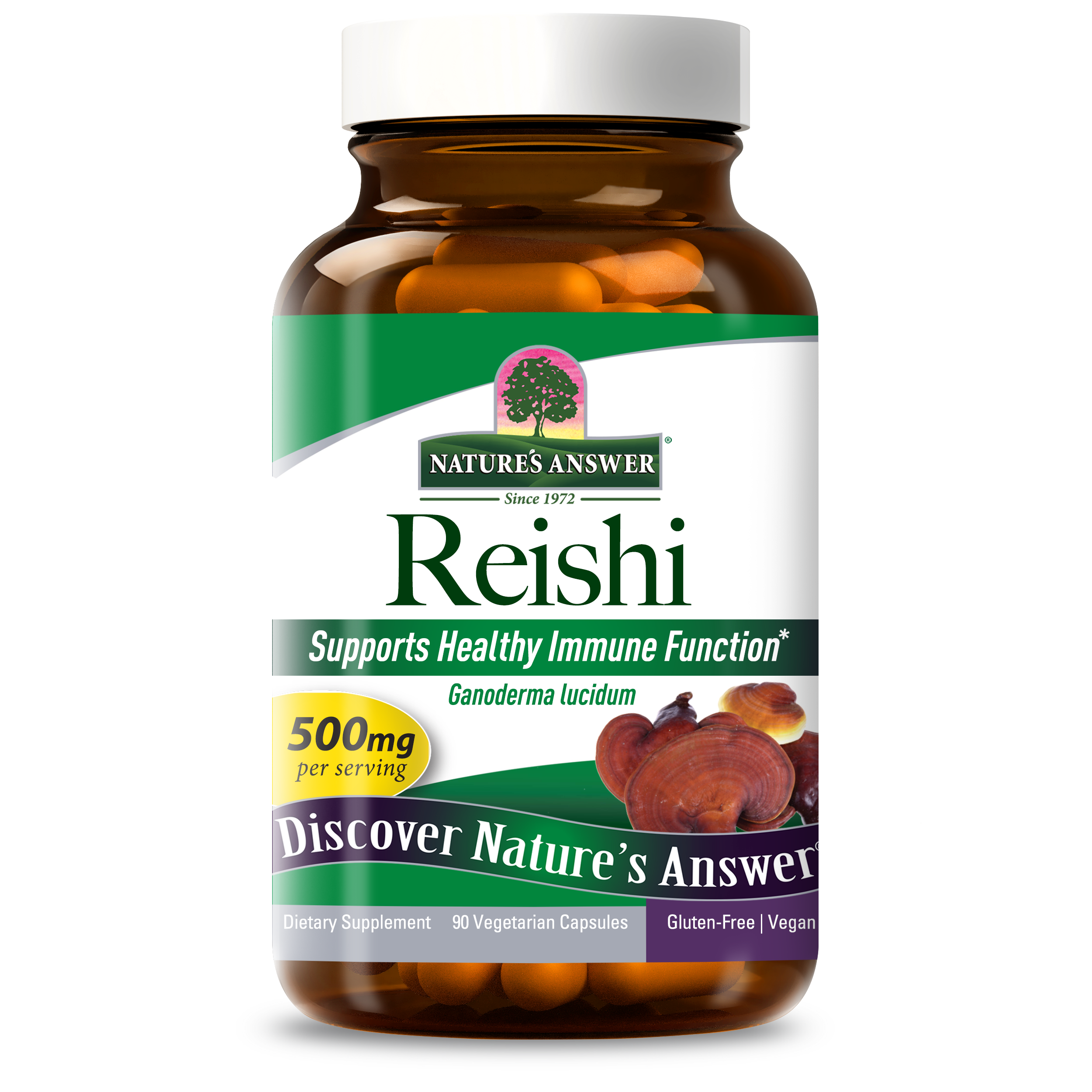 Reishi Mushroom - Veggie Capsules