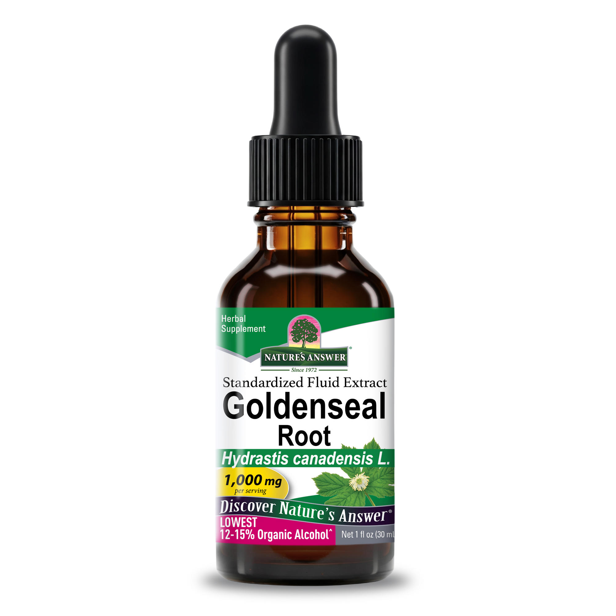 Goldenseal Extract - Low Alcohol Liquid