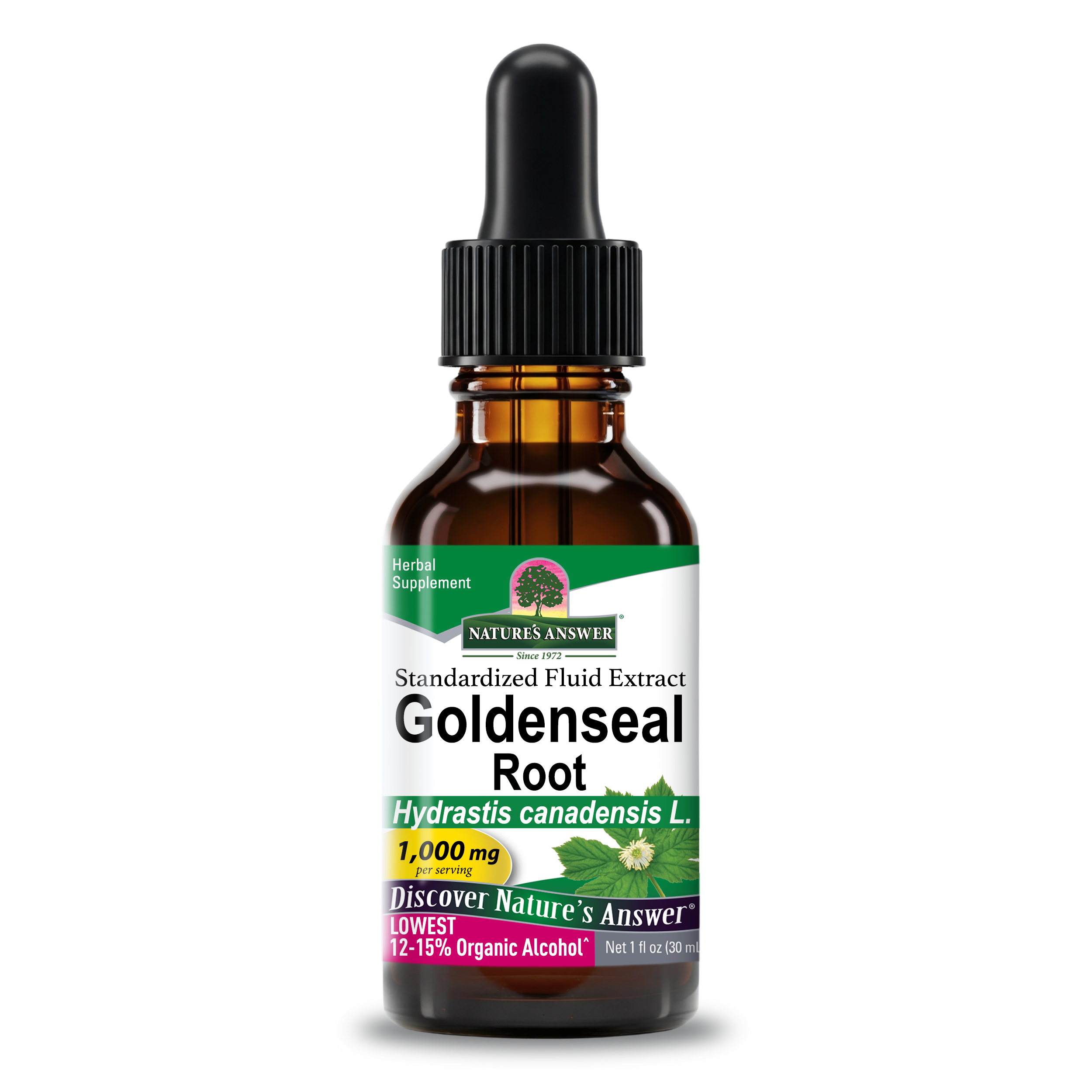 Goldenseal Extract - Low Alcohol Liquid