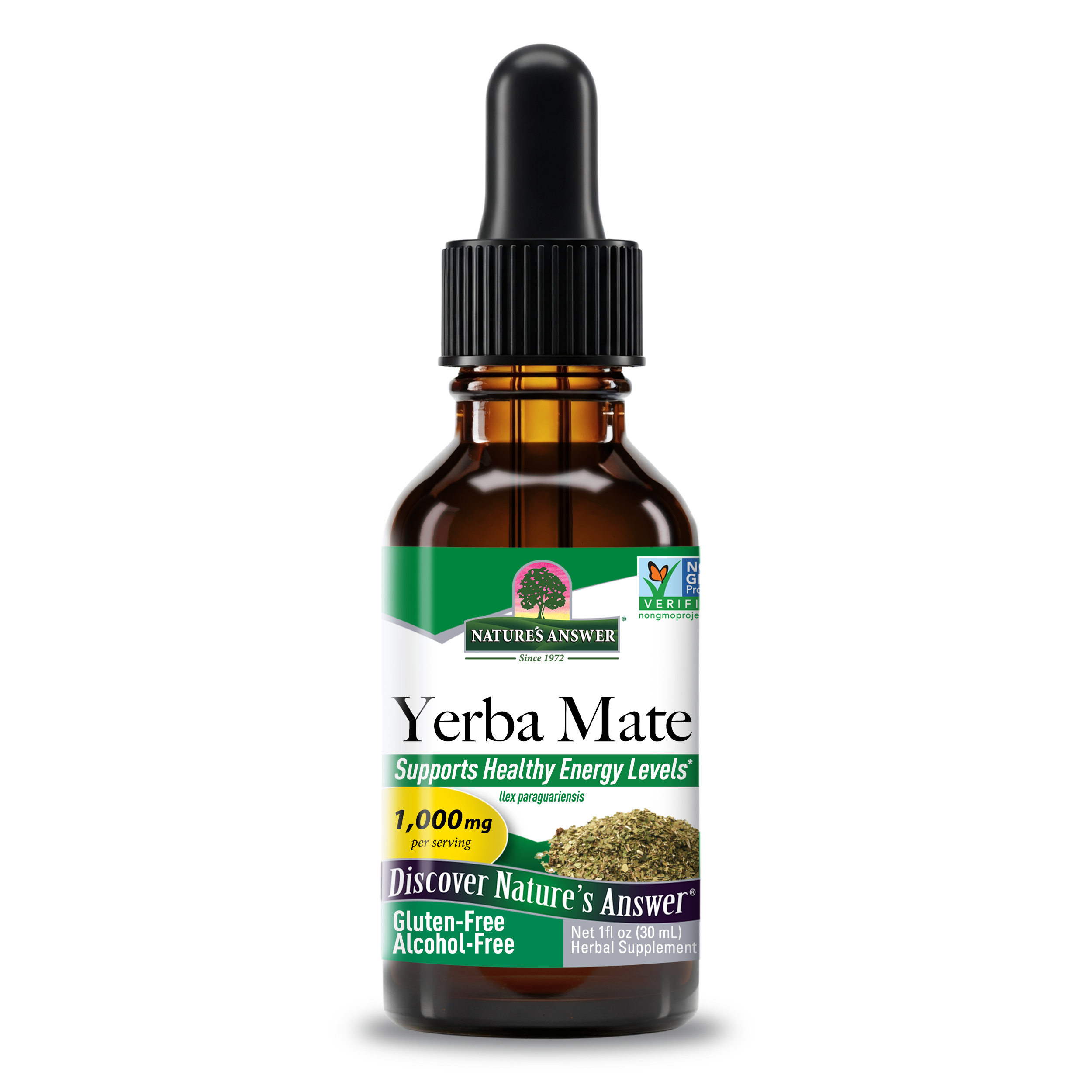 Yerba Mate Extract - Alcohol Free Liquid