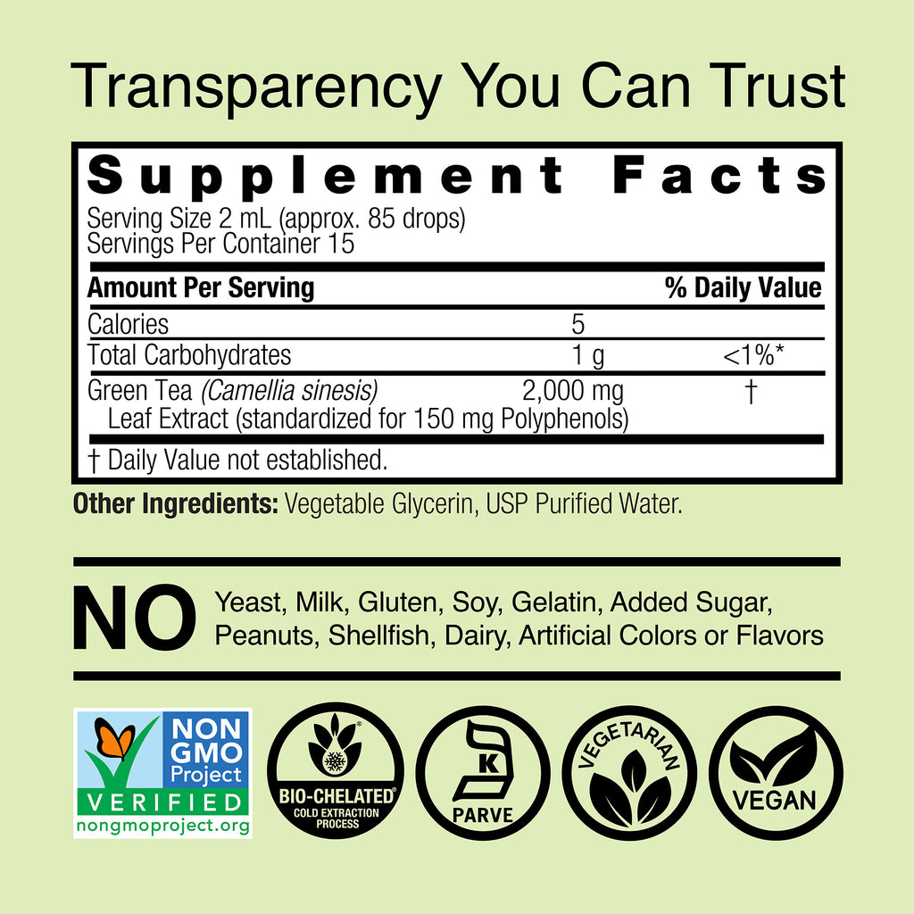 Green Tea Extract - Alcohol Free