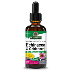 Echinacea & Goldenseal Extract - Low Alcohol Liquid