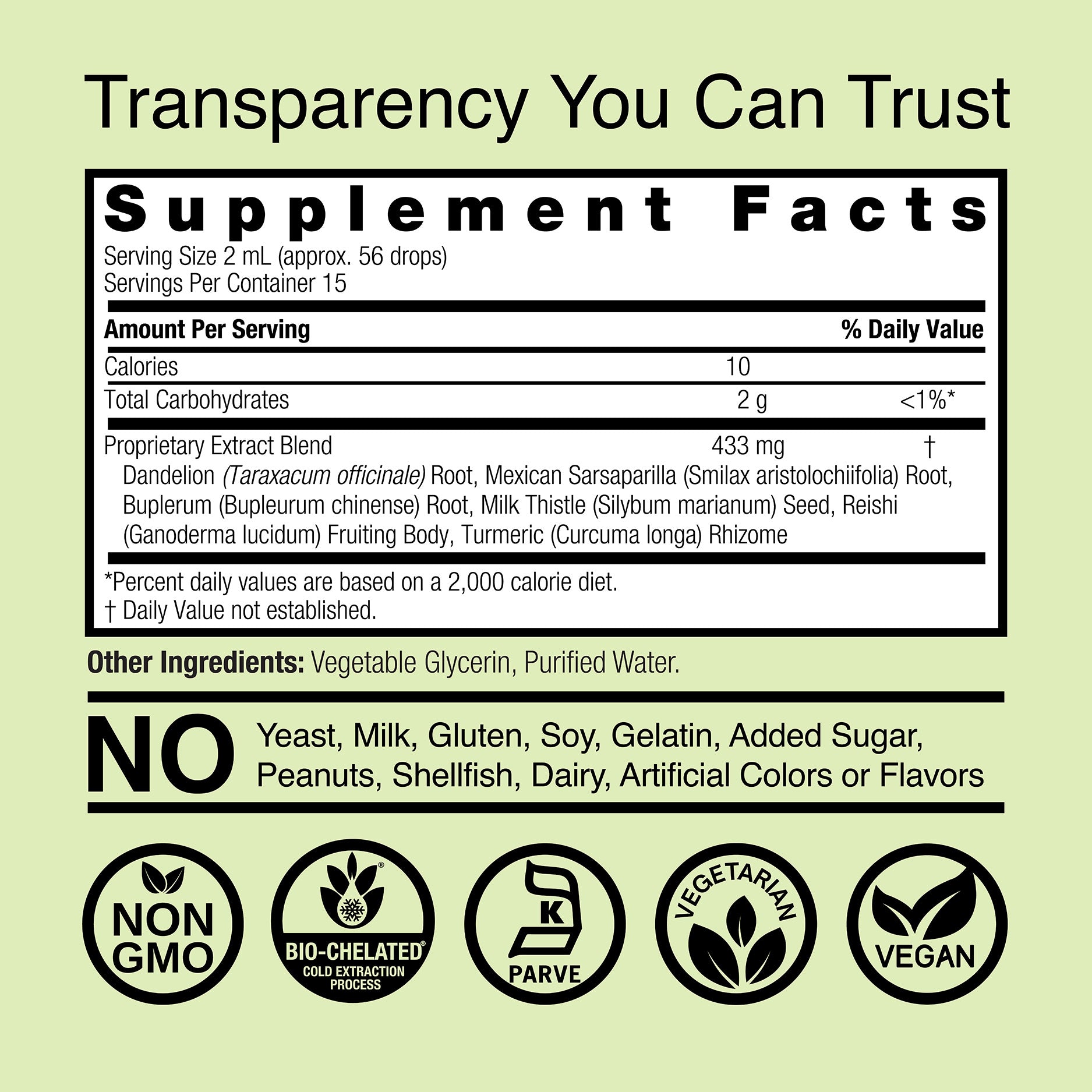 Liver Tone Extract - Alcohol Free Liquid