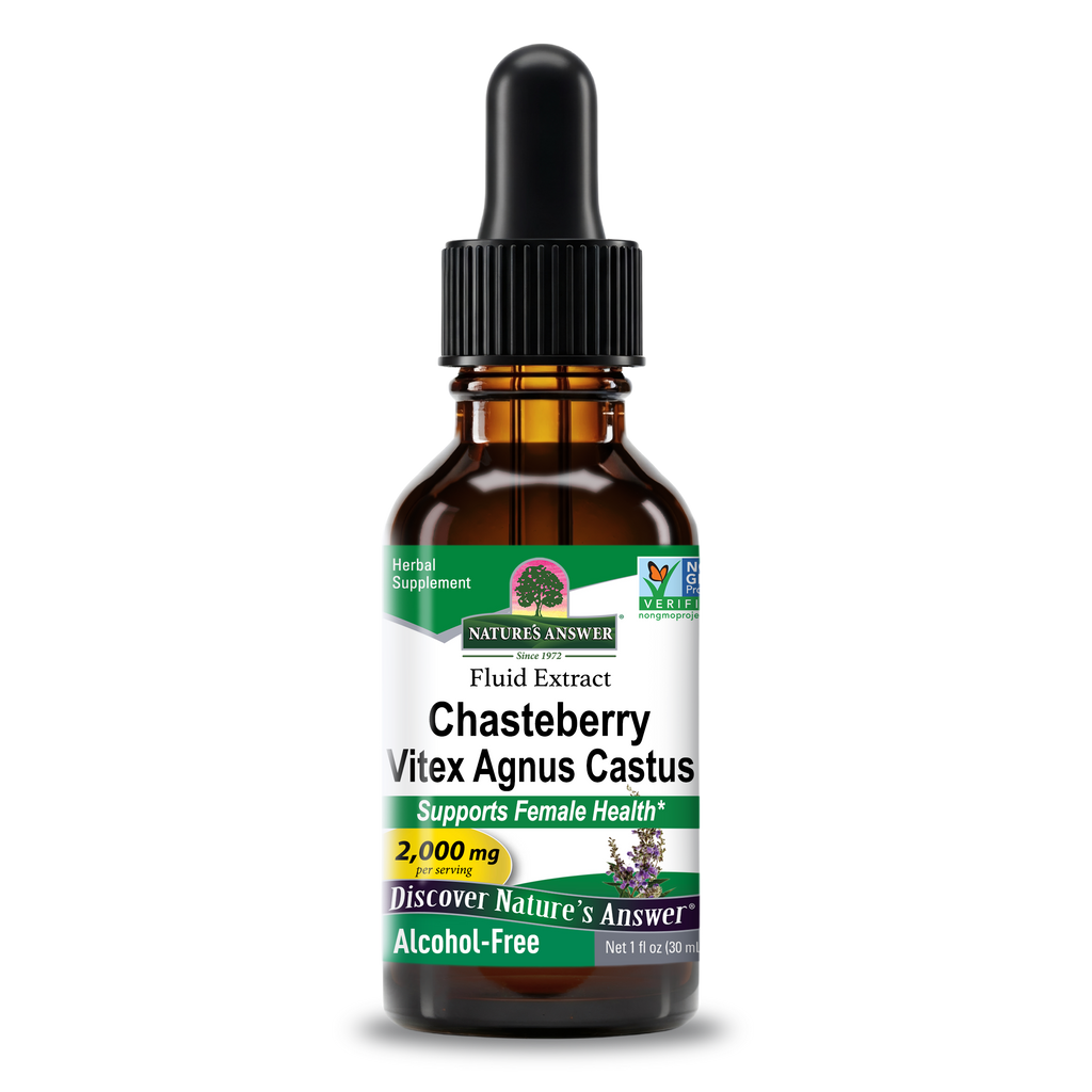 Chasteberry Vitex Agnus Castus - Alcohol Free Liquid