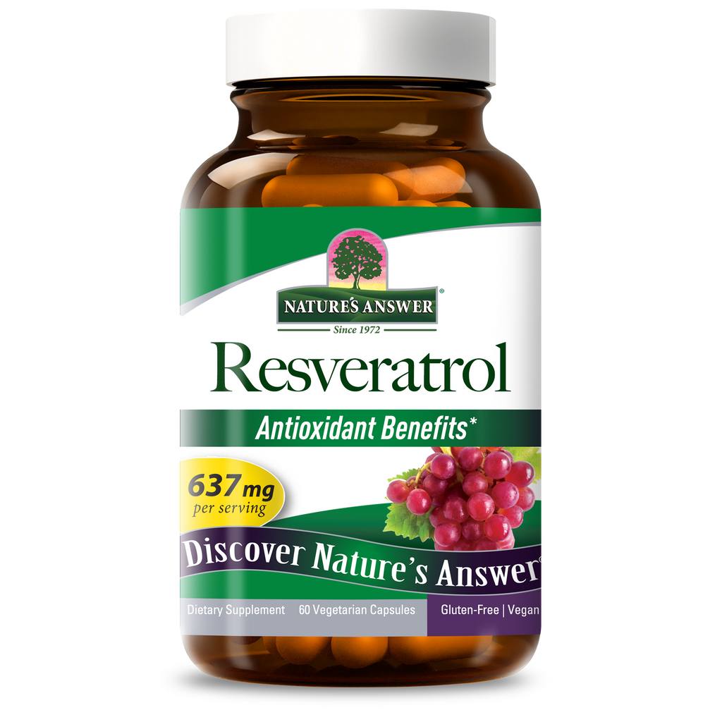 Resveratrol 250mg - Veggie Capsules