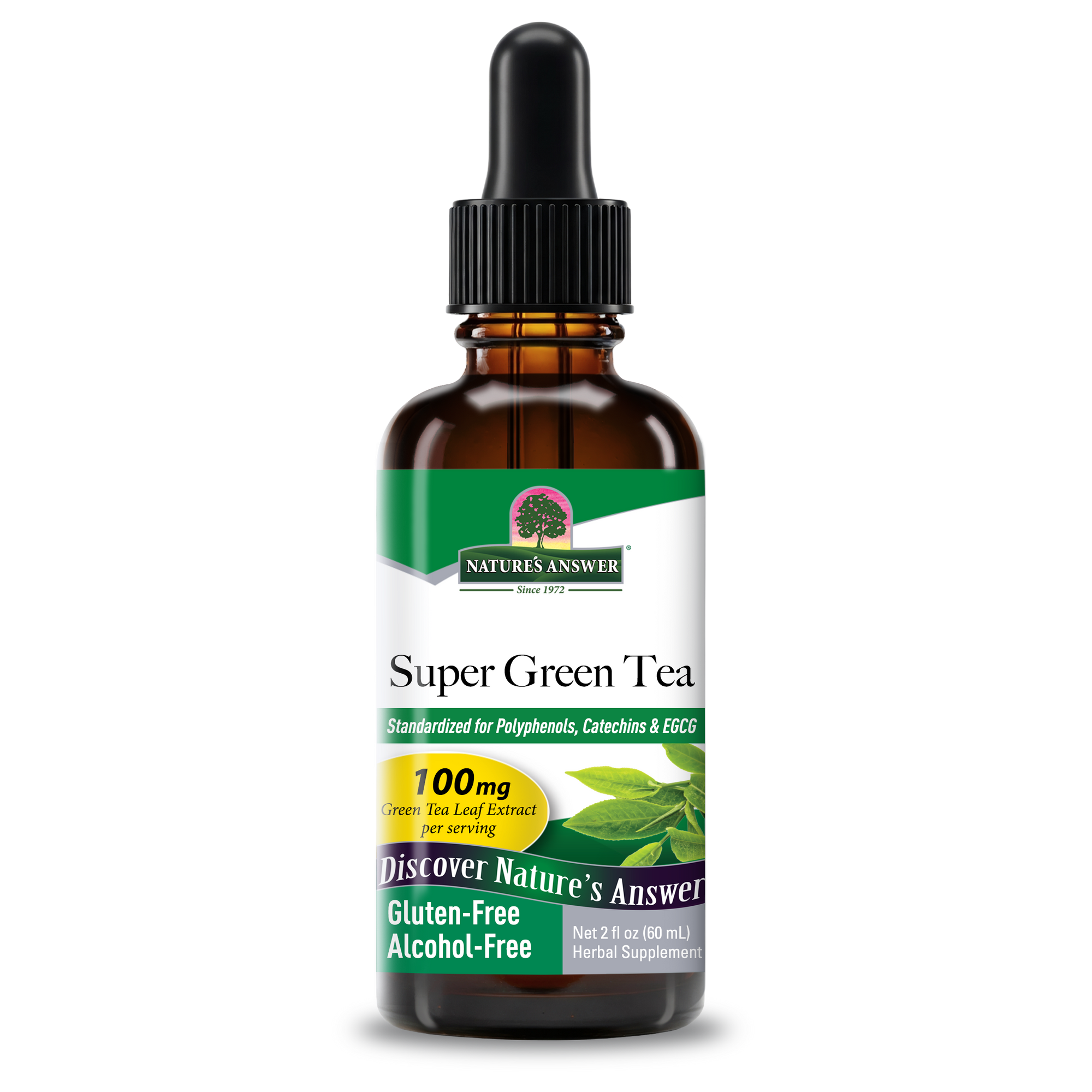 Super Green Tea Extract - Alcohol Free Liquid