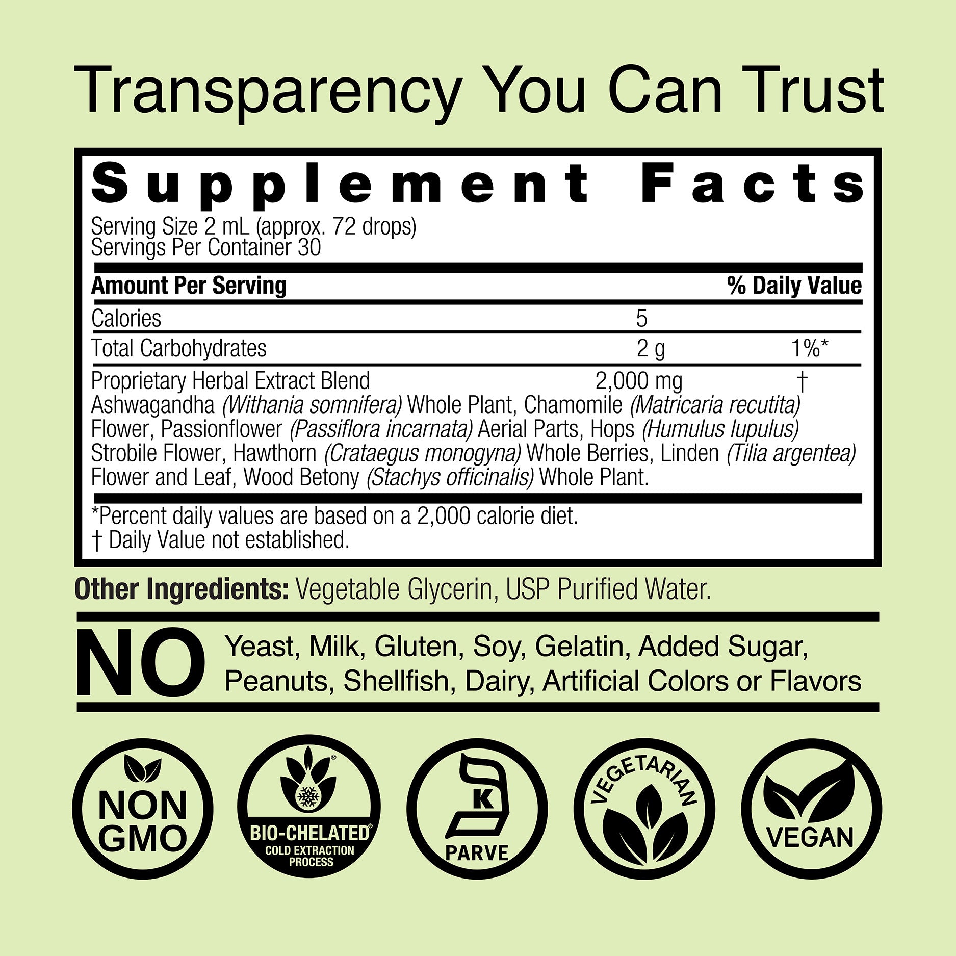 Tense-Ease - Alcohol Free Liquid