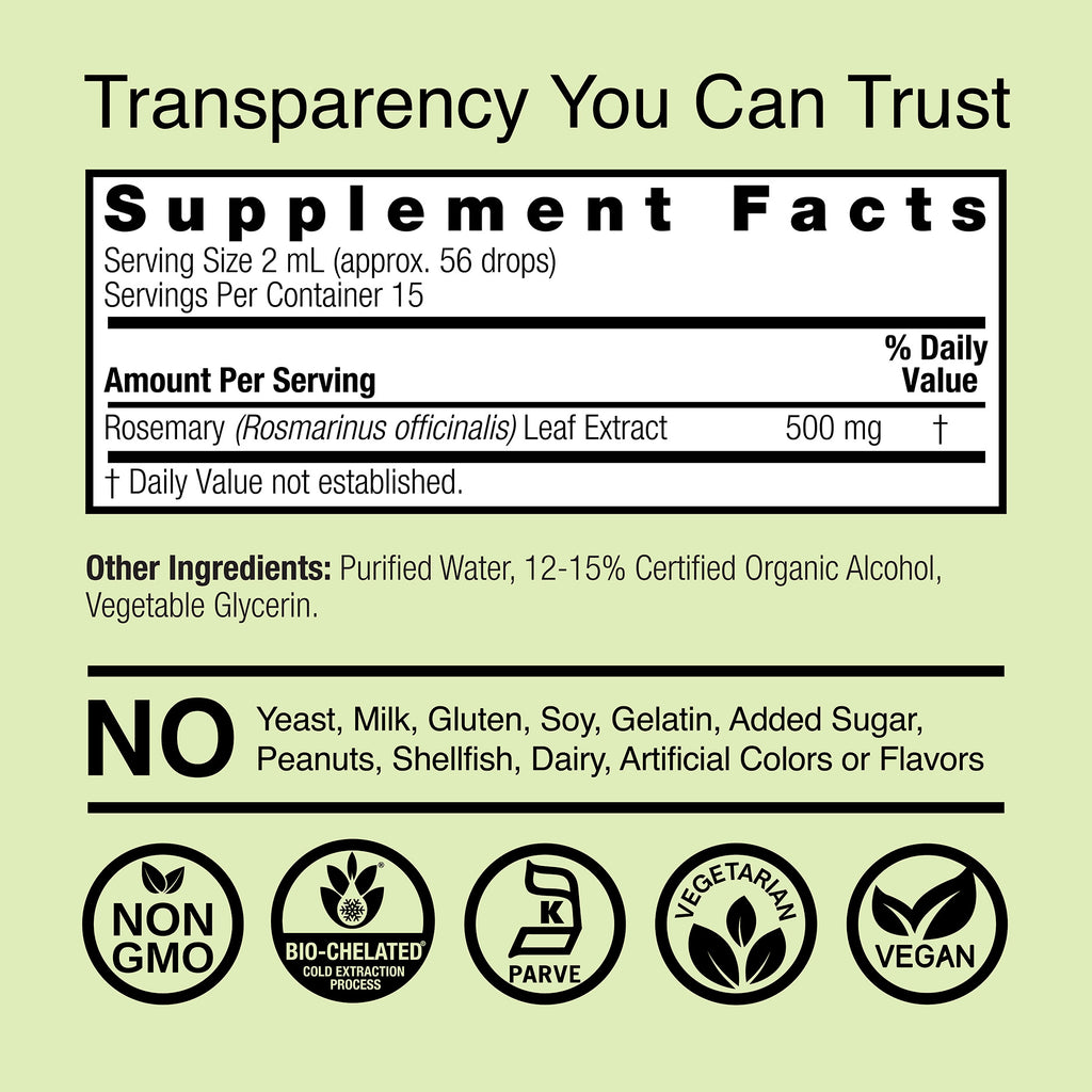 Rosemary Extract - Low Alcohol Liquid