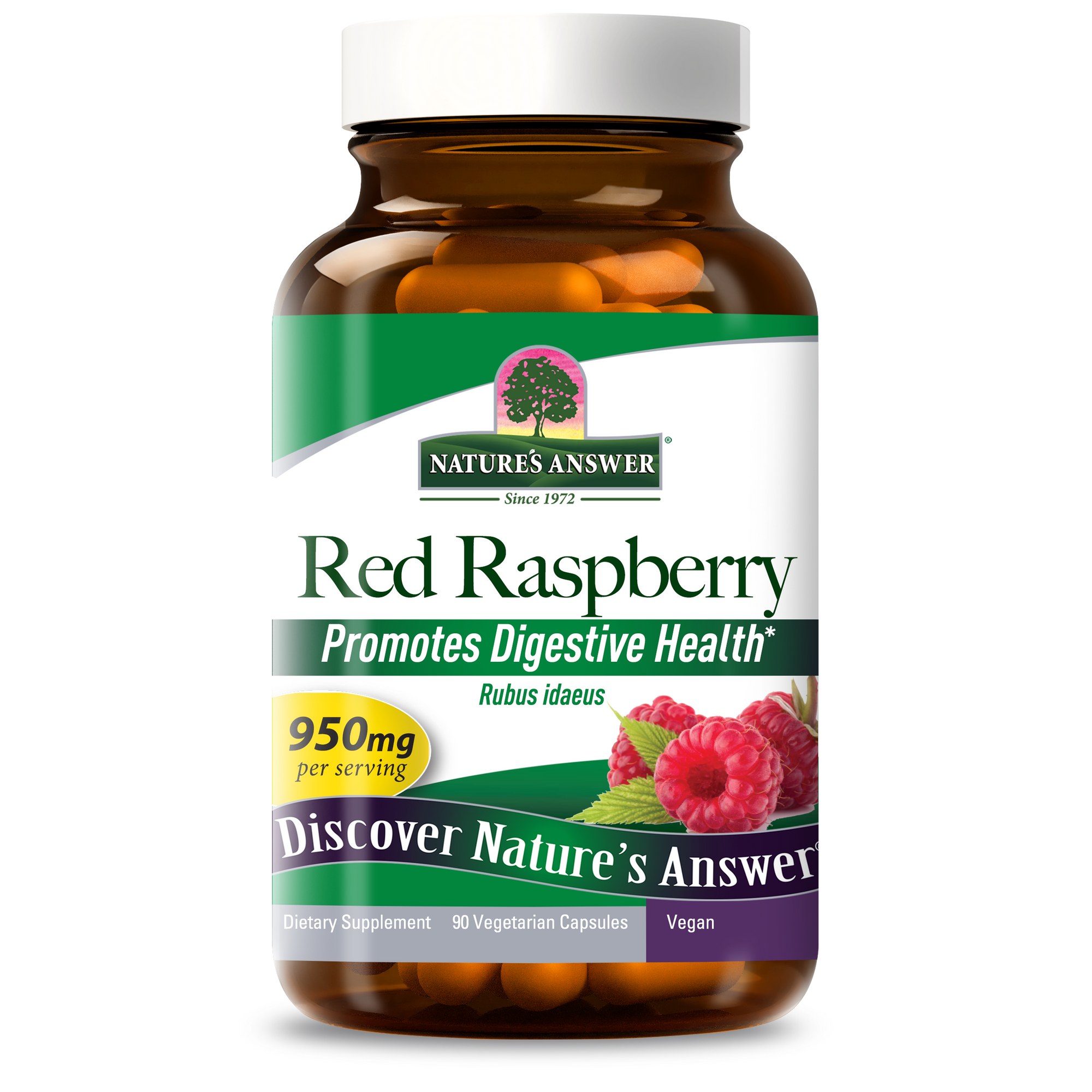 Red Raspberry - Veggie Capsules