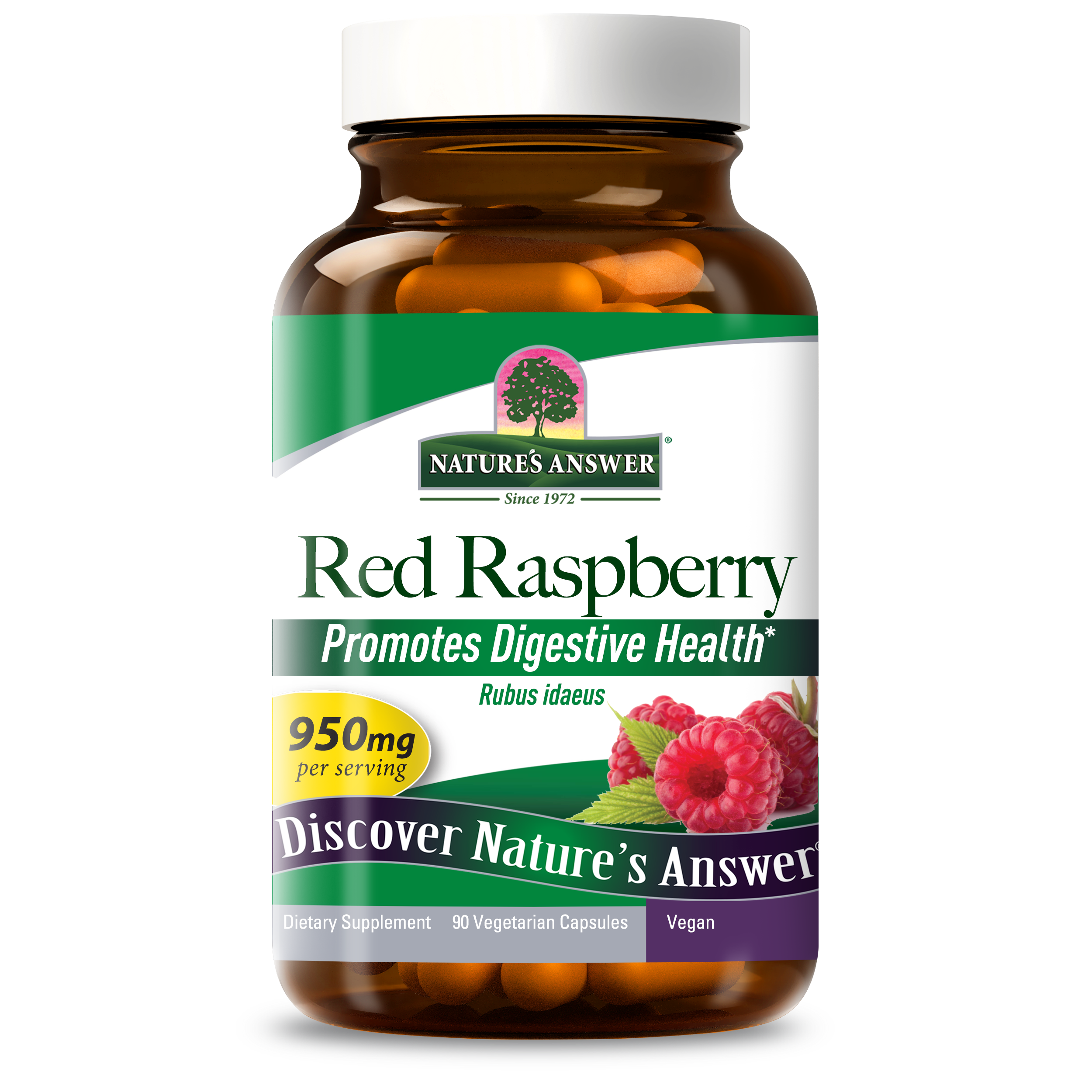 Red Raspberry - Veggie Capsules