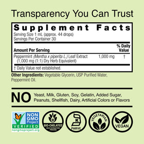 Peppermint Extract - Alcohol Free Liquid