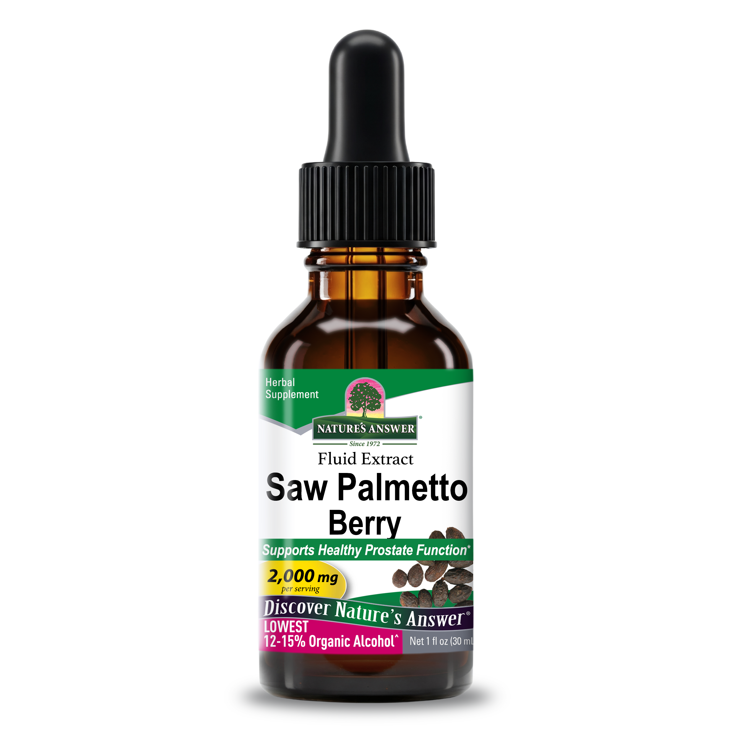Saw Palmetto Extract - Low Alcohol Liquid