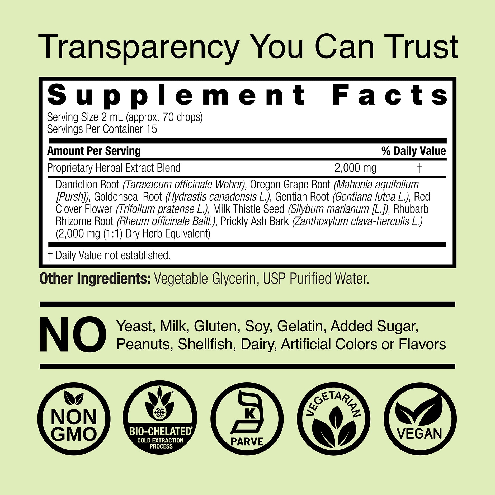 Liver Support - Alcohol Free Liquid