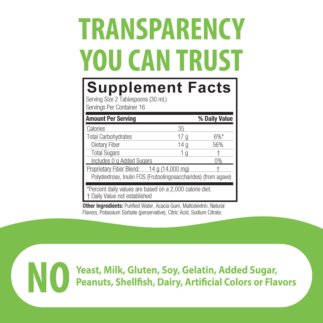 Fiber - Alcohol Free Liquid