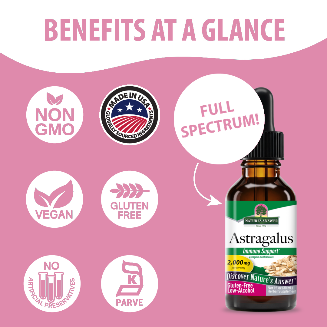 Astragalus Extract - Low Alcohol Liquid