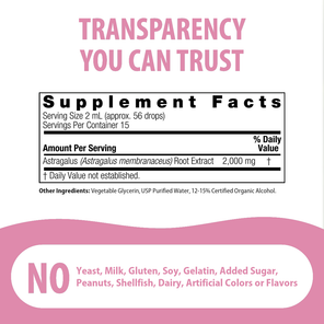 Astragalus Extract - Low Alcohol Liquid