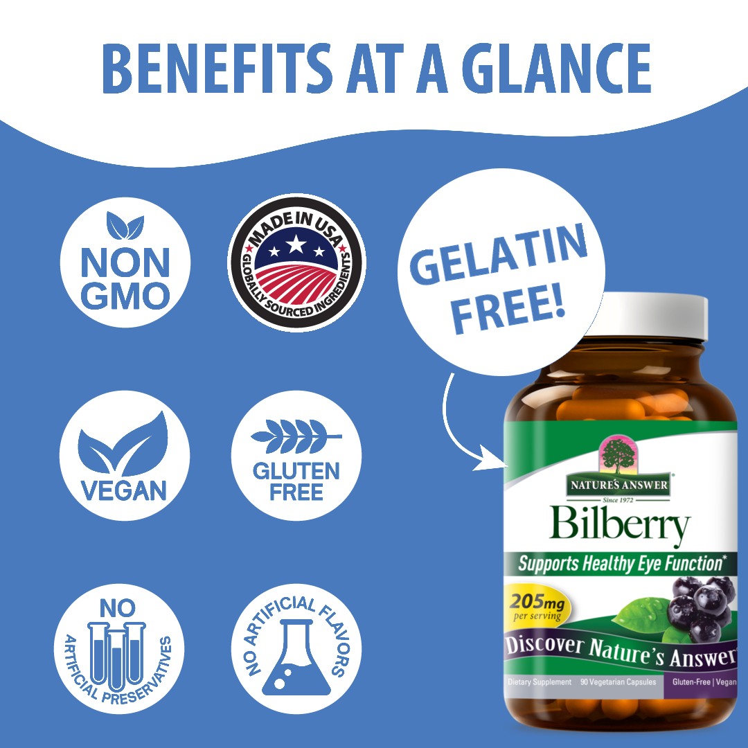 Bilberry - Veggie Capsules