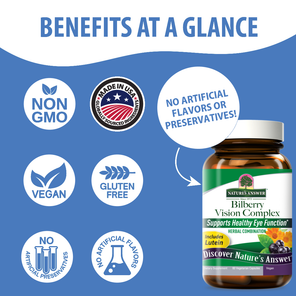 Bilberry Vision Complex - Veggie Capsules