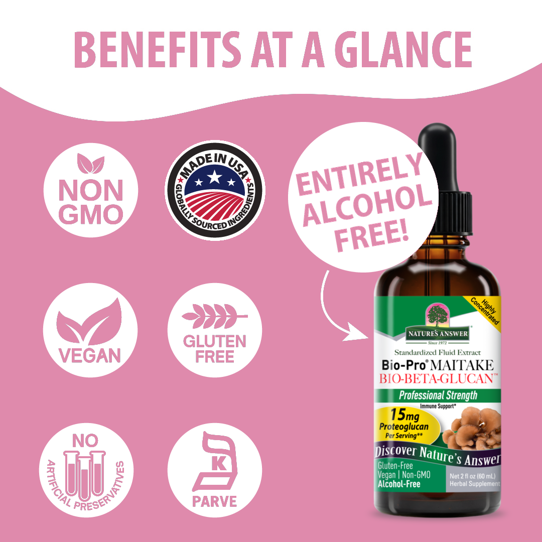 BioPro Maitake Extract - Alcohol Free Liquid