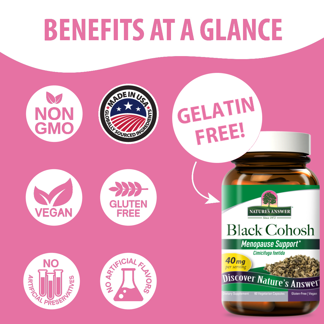 Black Cohosh Standardized - Veggie Capsules