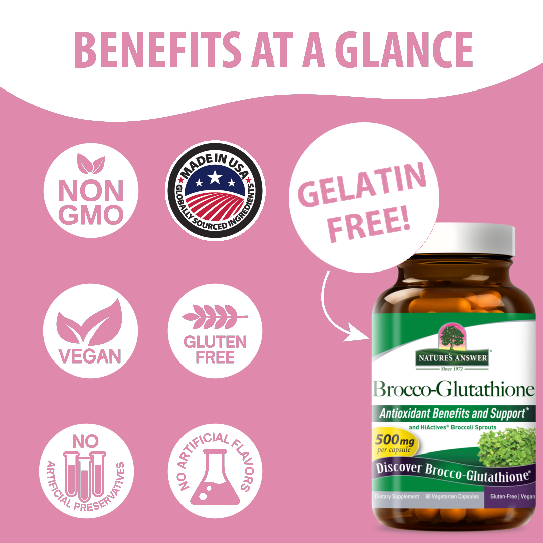 Brocco-Glutathione - Veggie Capsules