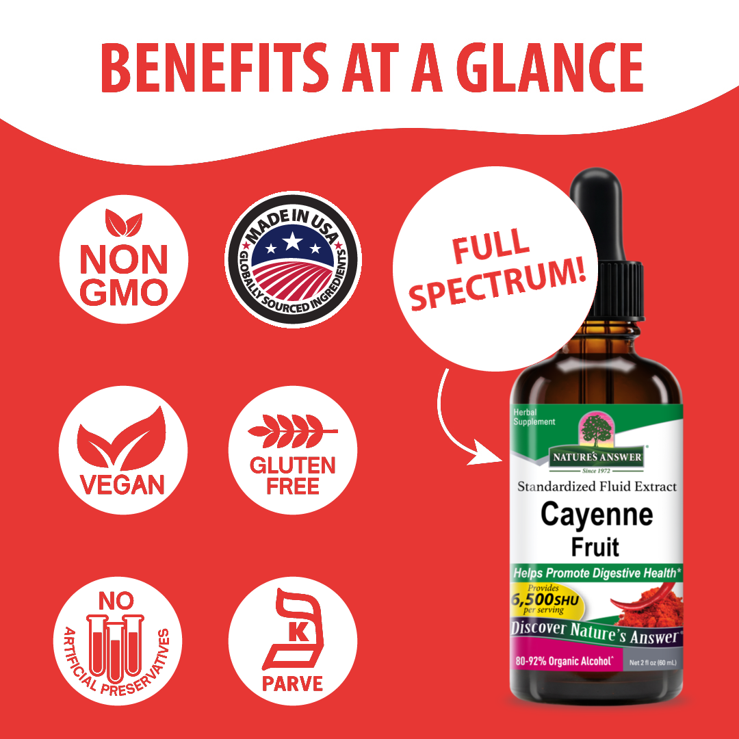 Cayenne Extract - Low Alcohol Liquid