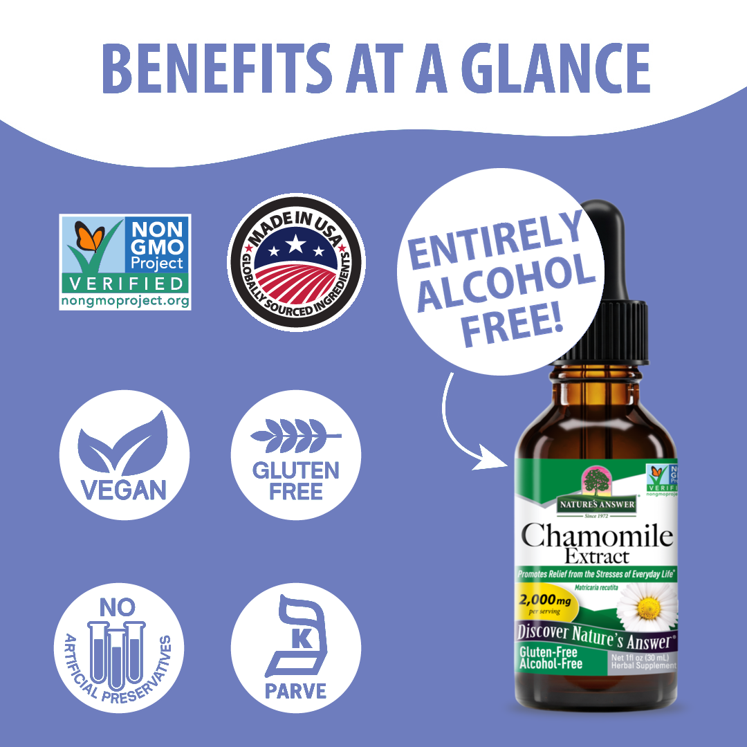 Chamomile Extract - Alcohol Free Liquid
