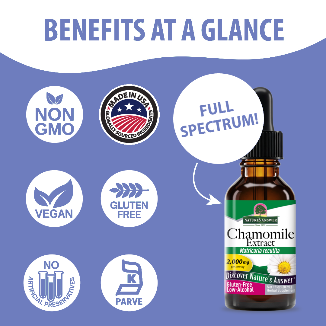 Chamomile Extract - Low Alcohol Liquid