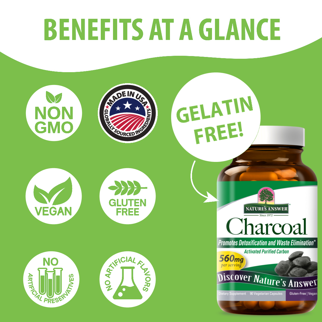 Charcoal - Veggie Capsules