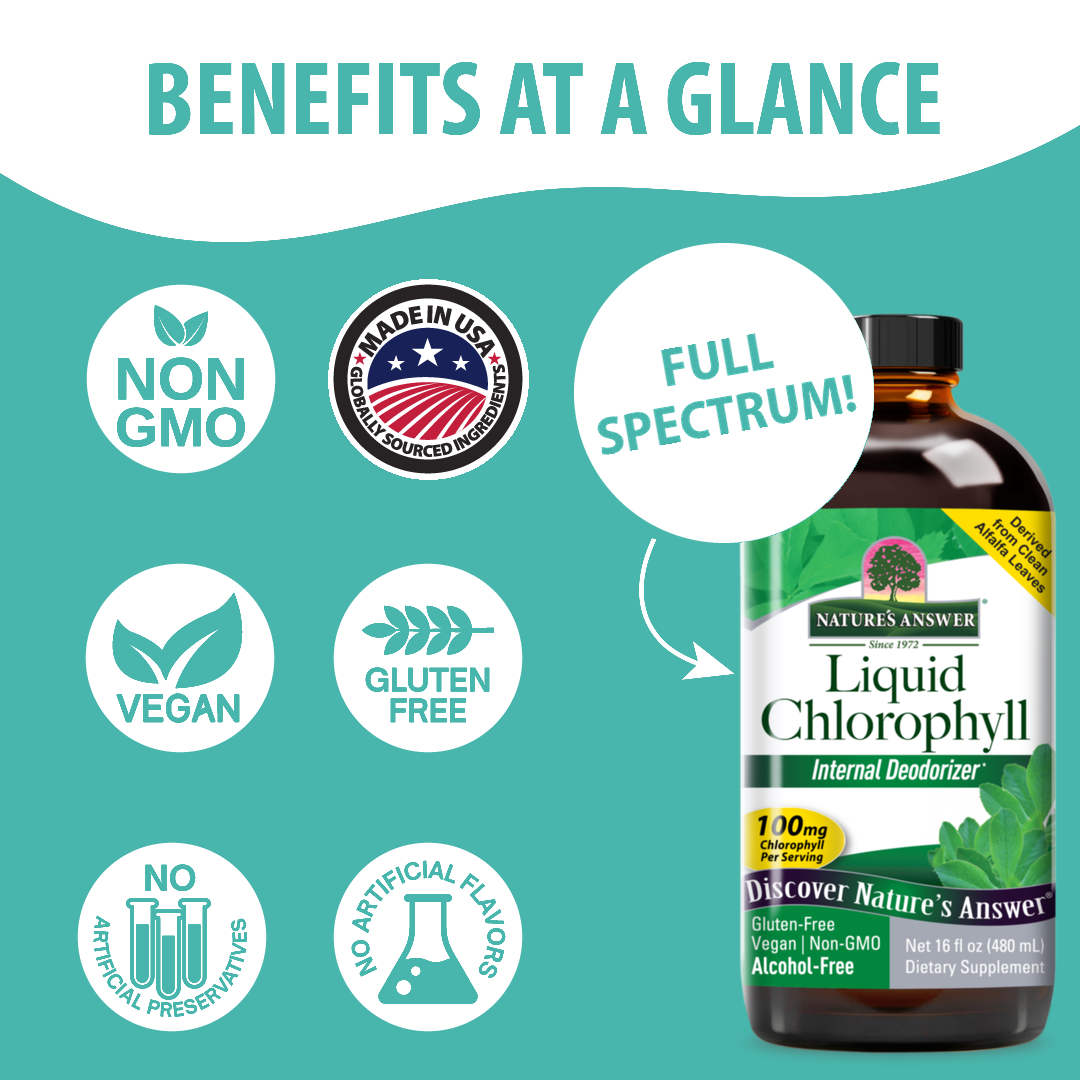 Chlorophyll Liquid - Alcohol Free Liquid