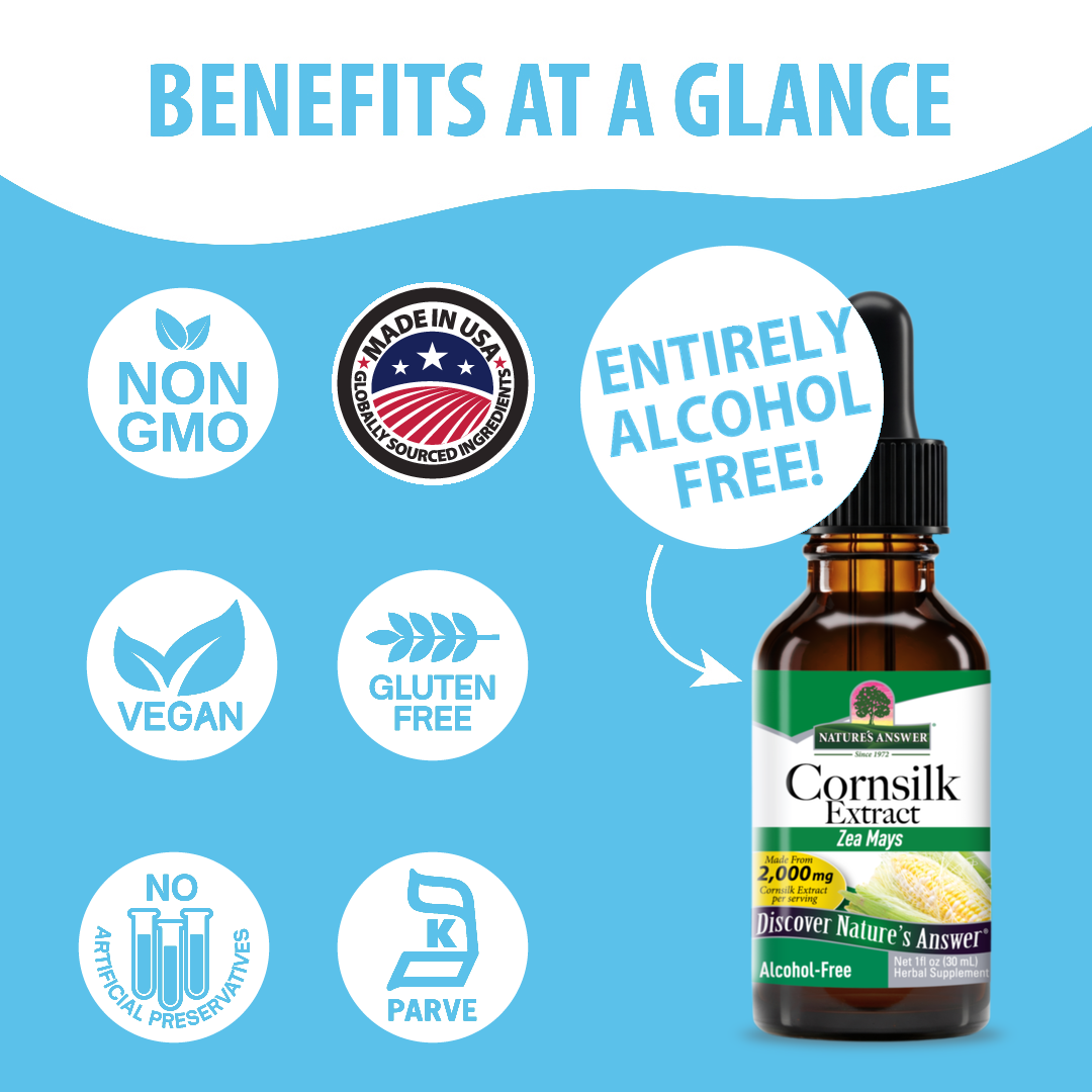 Cornsilk Extract - Alcohol Free Liquid