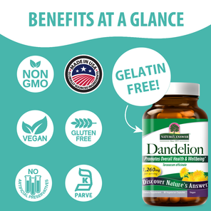 Dandelion Root - Veggie Capsules