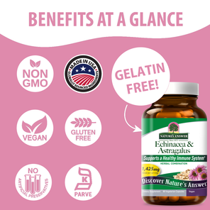 Echinacea & Astragalus - Veggie Capsules