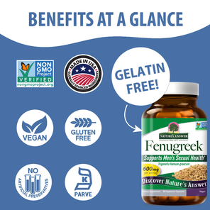 Fenugreek Seed - Veggie Capsules