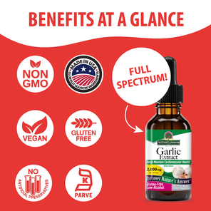 Garlic Extract - Low Alcohol Liquid