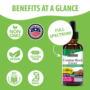 Gentian Root Extract - Low Alcohol Liquid