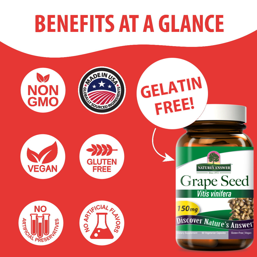 Grape Seed - Veggie Capsules