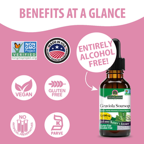 Graviola Soursop Extract - Alcohol Free Liquid