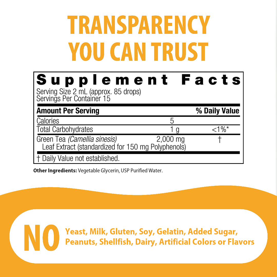 Green Tea Extract - Alcohol Free