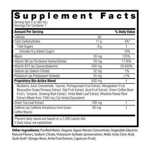 Green Tea Energy 12-Pack - Alcohol Free Liquid