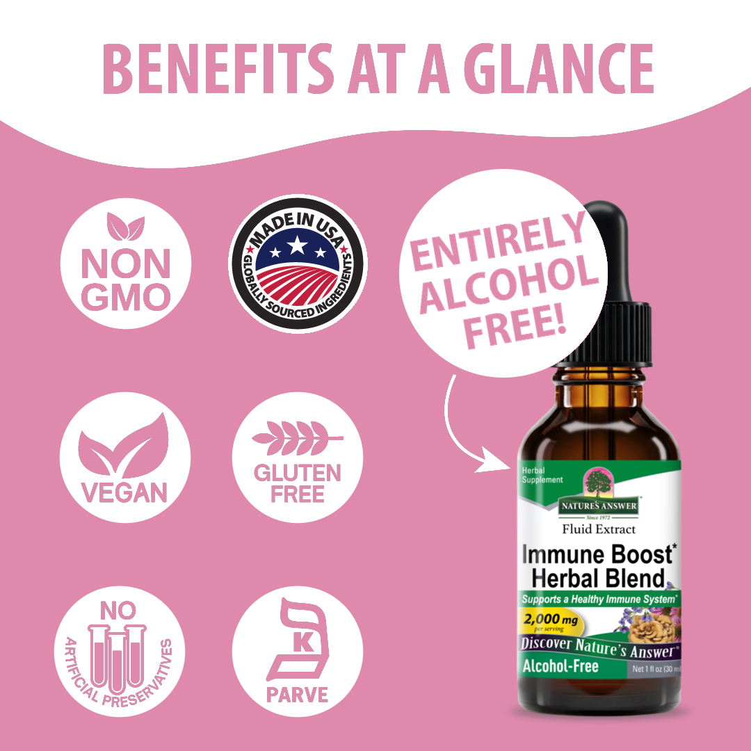 Immune Boost - Alcohol Free Liquid