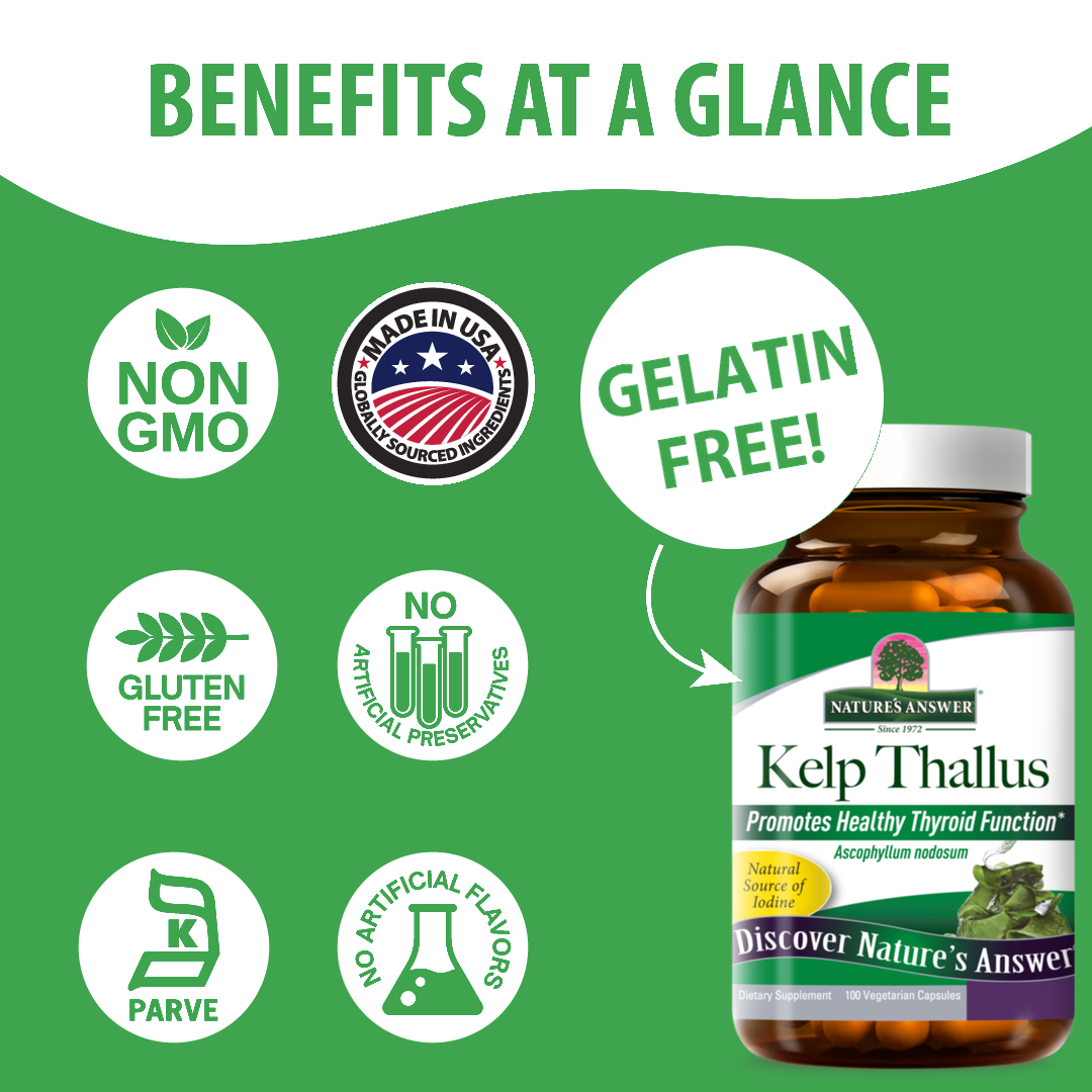 Kelp Thallus - Veggie Capsules
