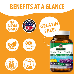 Marine Based Calcium Magnesium - Veggie Capsules